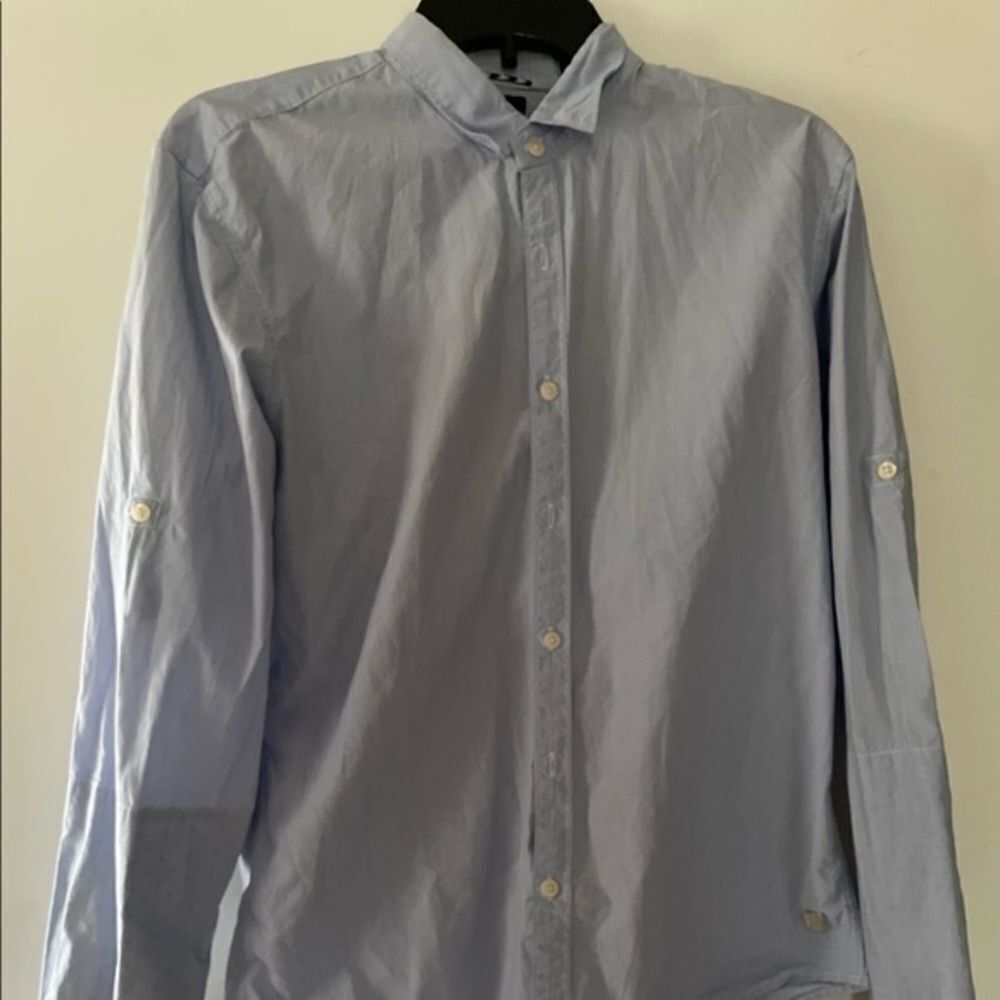 Light Blue Scotch & Soda button down Men’s shirt size Medium